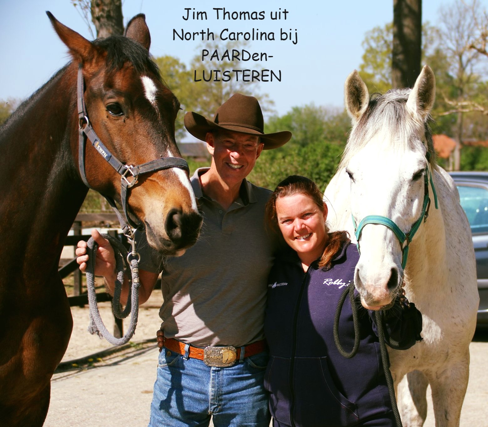 Nieske Pohlman en Jim Thomas